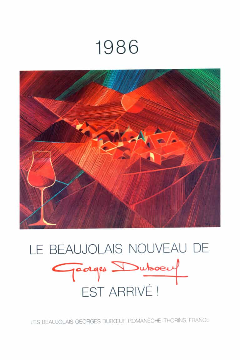 Beaujolais Nouveau Dubœuf 1986