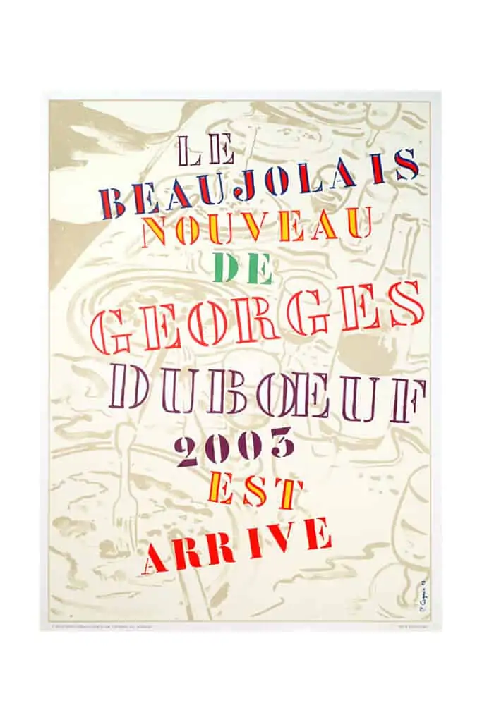 Beaujolais Nouveau 2003