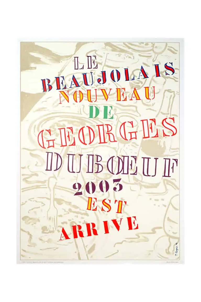 Beaujolais Nouveau Dubœuf 2003