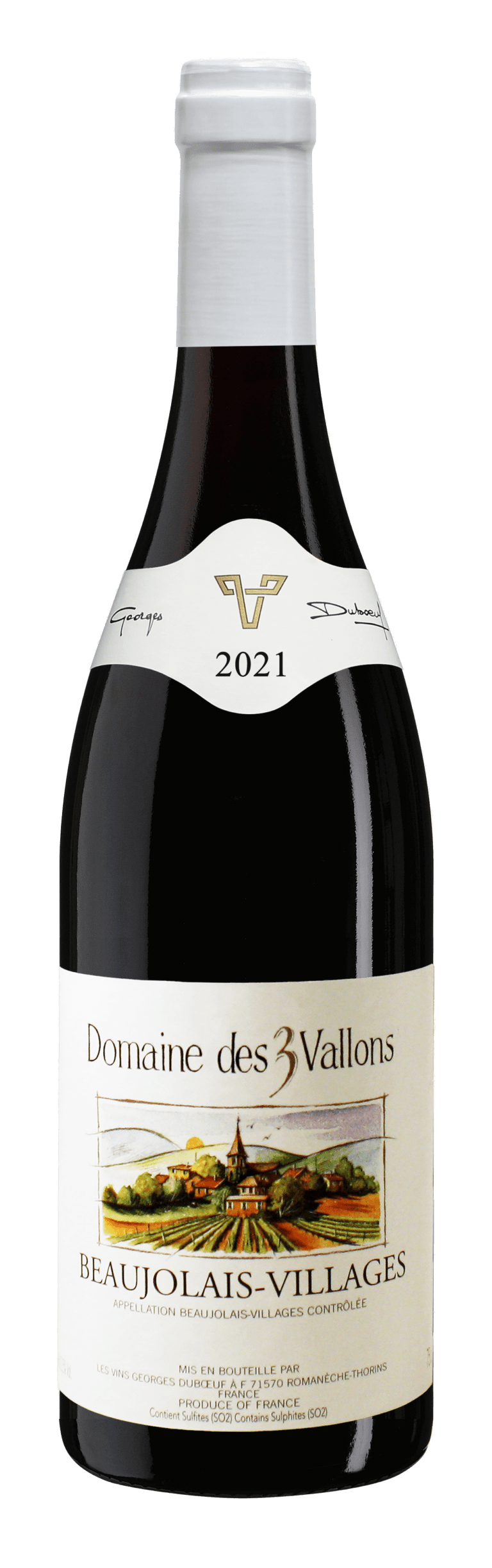 Beaujolais Villages 2021 Domaine Trois Vallons