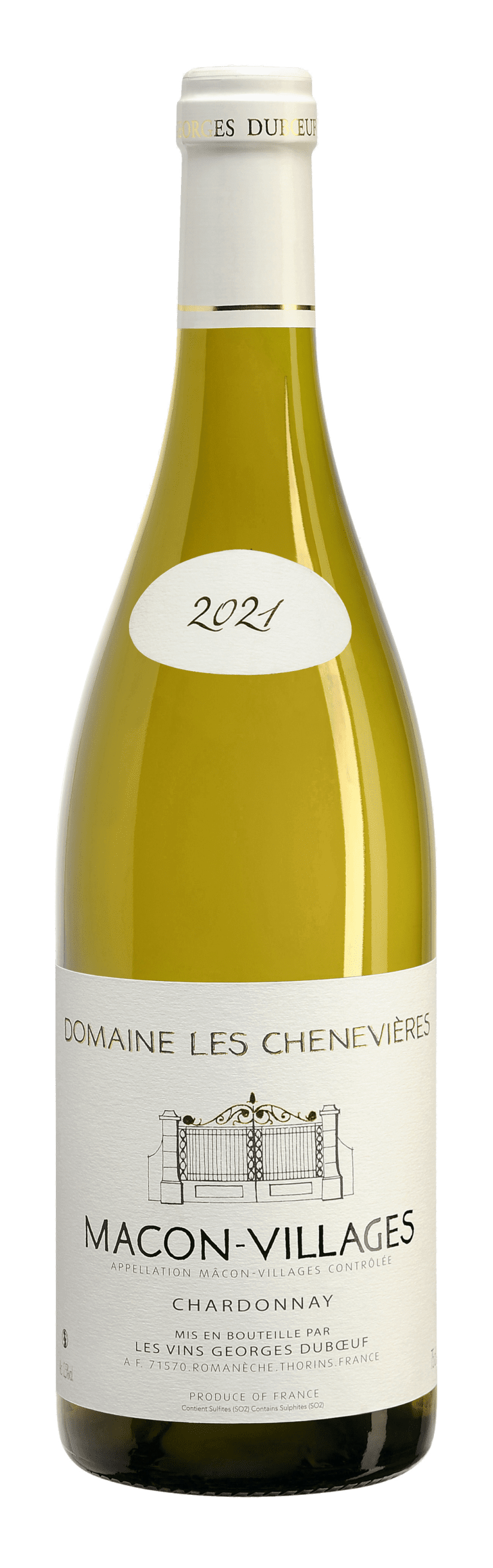 Mâcon-Villages Blanc 2021 Domaine Les Chenevières