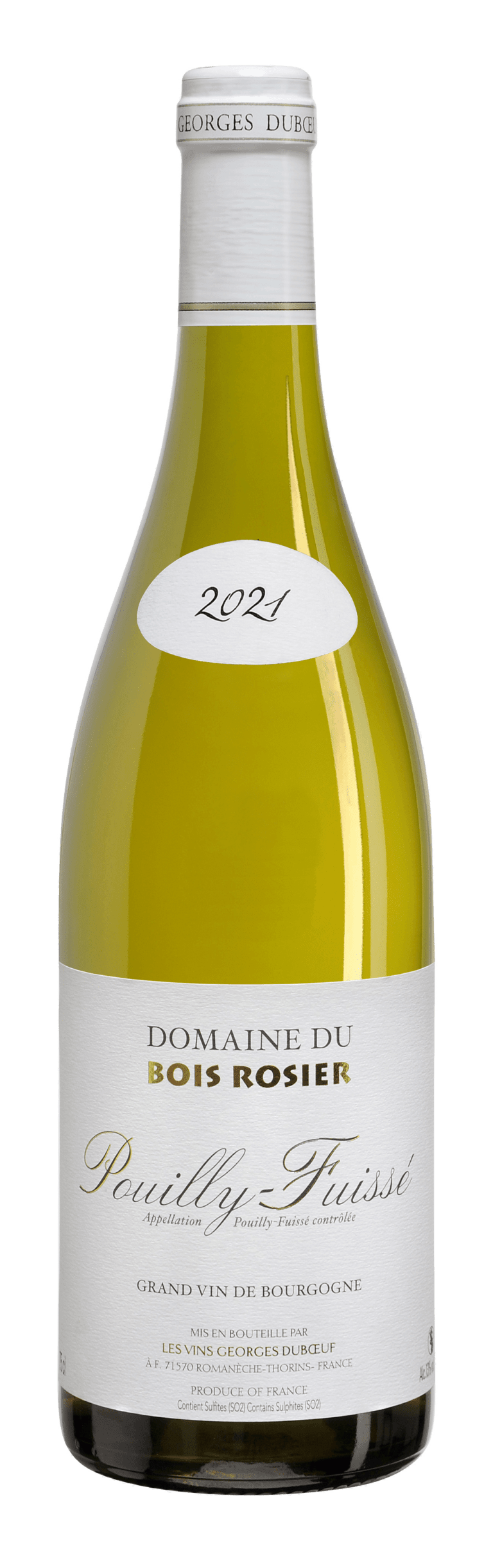 Pouilly-Fuissé 2021 Domaine Du Bois Rosier