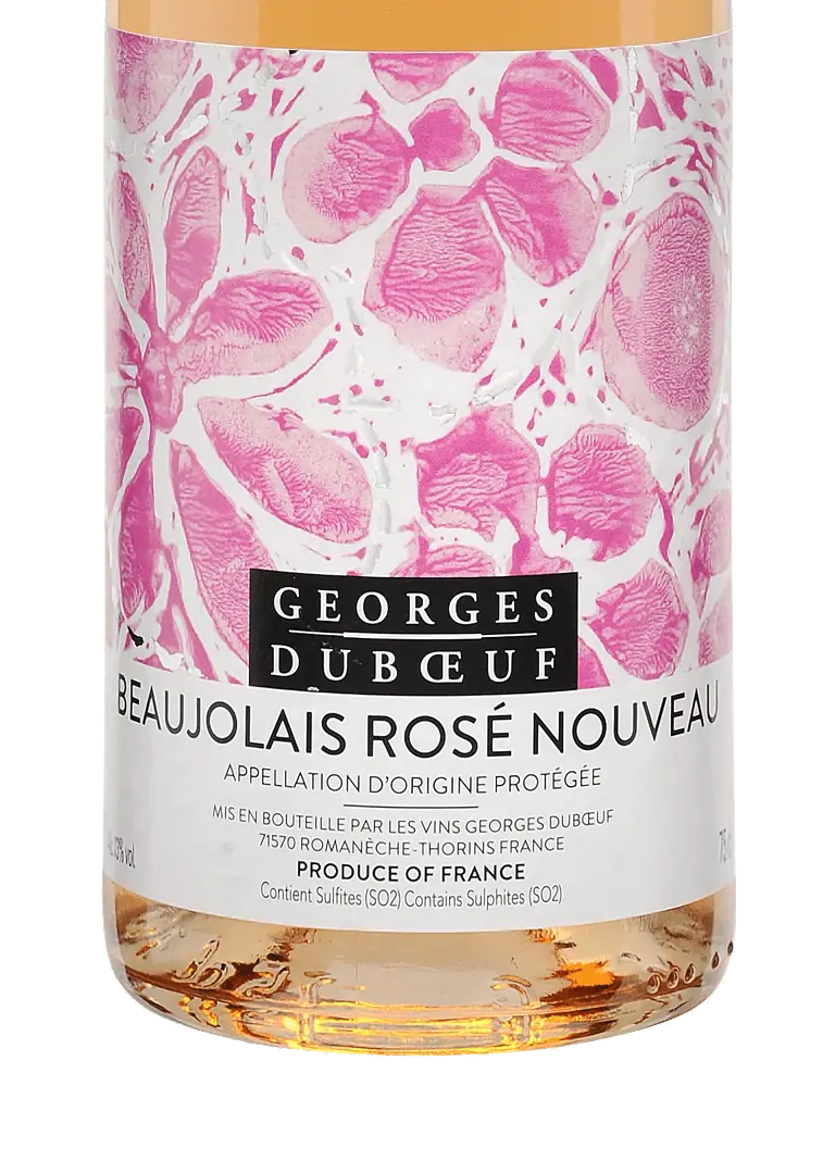 Beaujolais Rosé Nouveau 2022 Sélection Georges Duboeuf