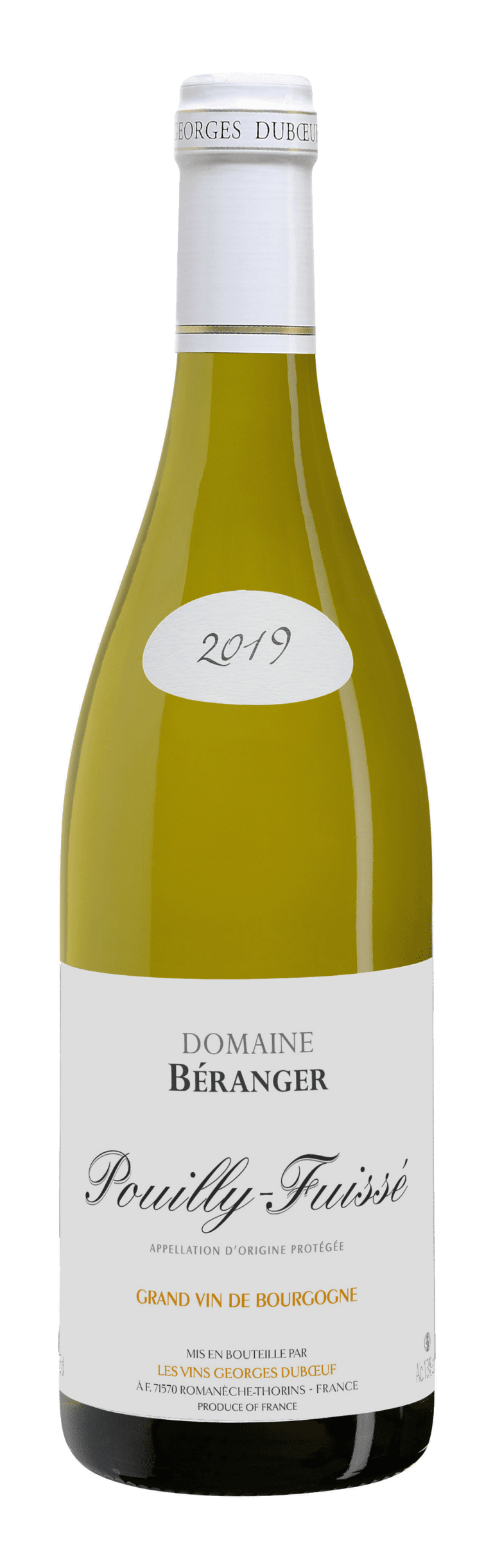 Pouilly Fuissé 2019 Domaine Béranger
