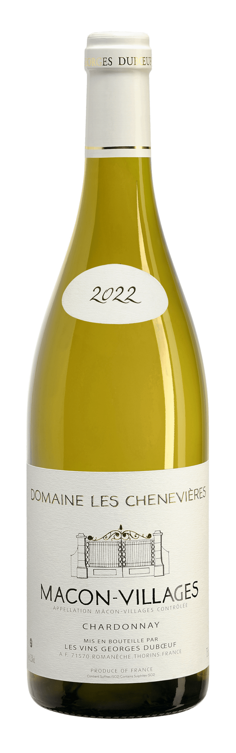 Mâcon-Villages Blanc 2022 Domaine Les Chenevières