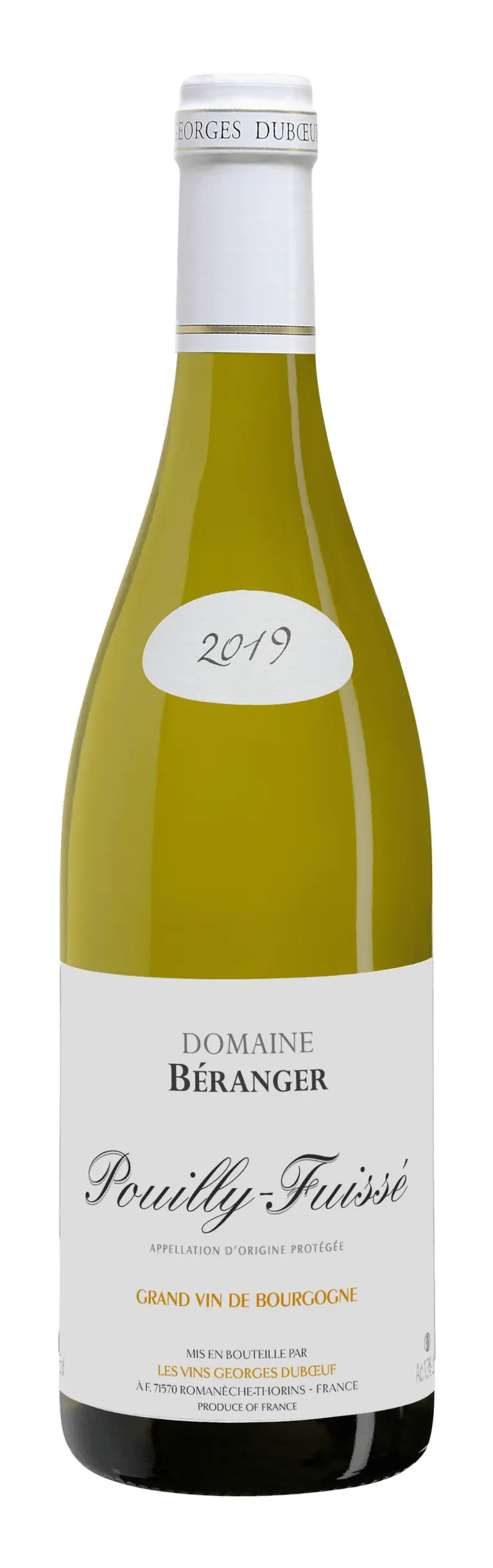 Pouilly Fuissé 2019 Domaine Béranger
