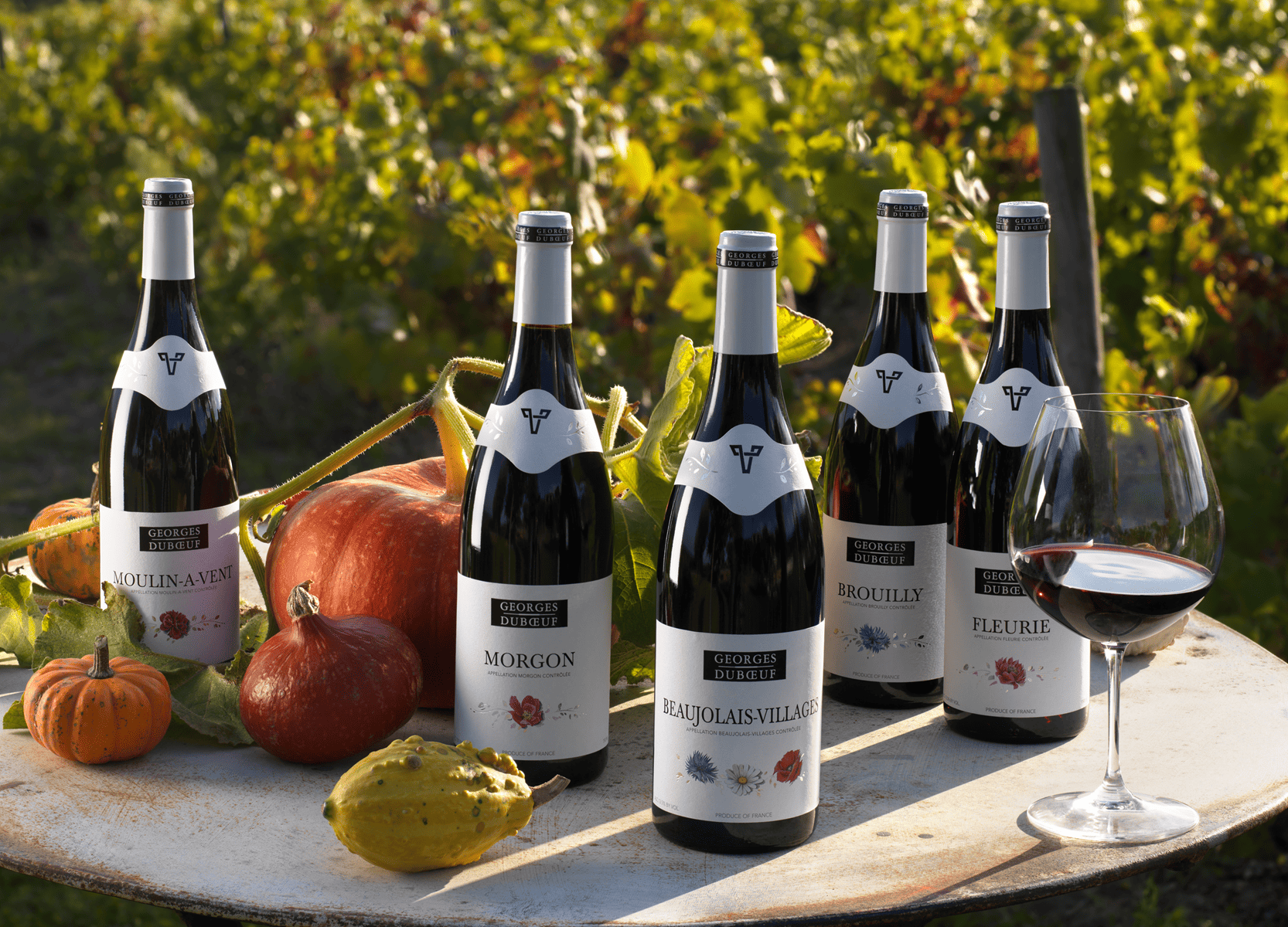 Maison Georges Duboeuf, Beaujolais-Villages, Fleurie, Saint-Amour